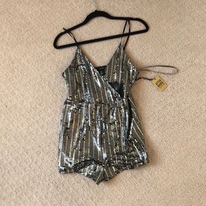 Small Sparkly Romper.